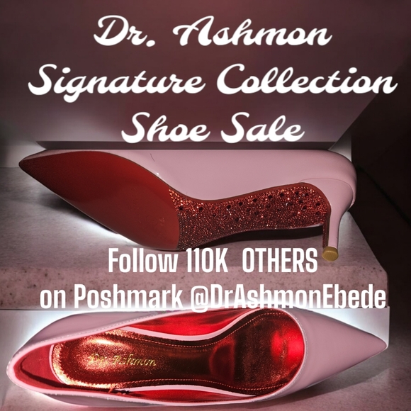 Dr. Ashmon Signature Collection (Red & Crystal Stones Bottom) Style: Green Glitz - Picture 11 of 16